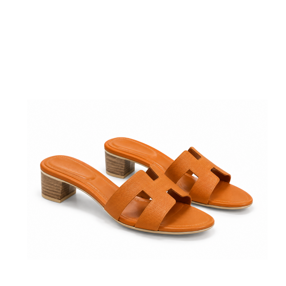 Hermes Oasis Sandals Orange