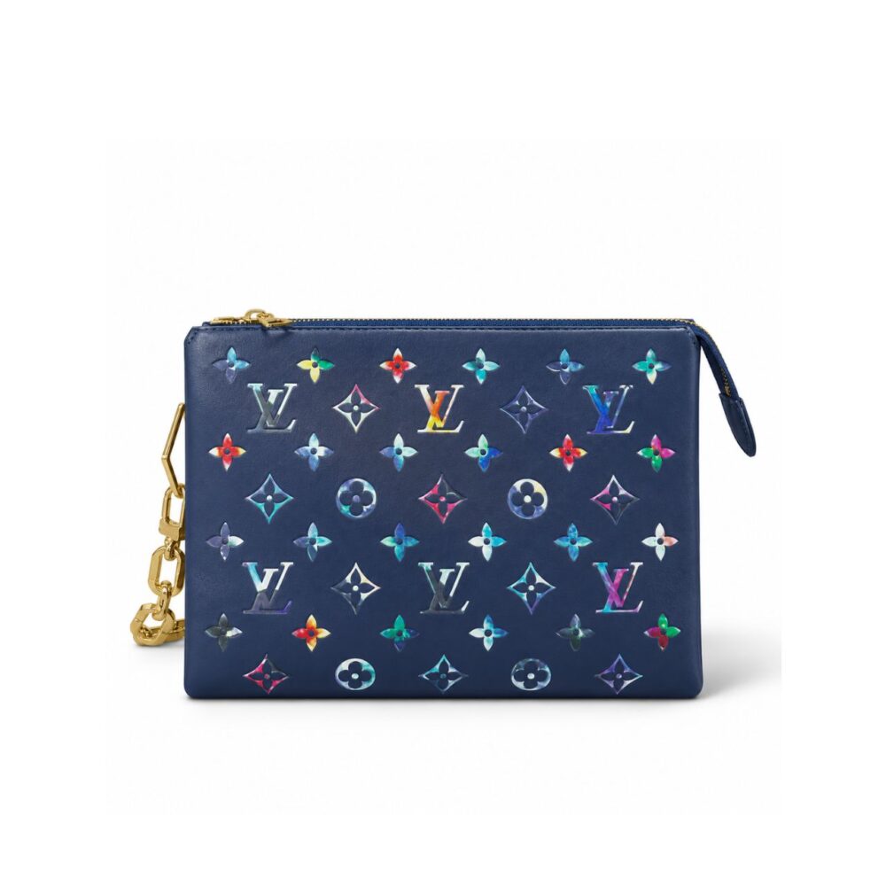Louis Vuitton Coussin PM Bag Navy Blue 27Cm M21353