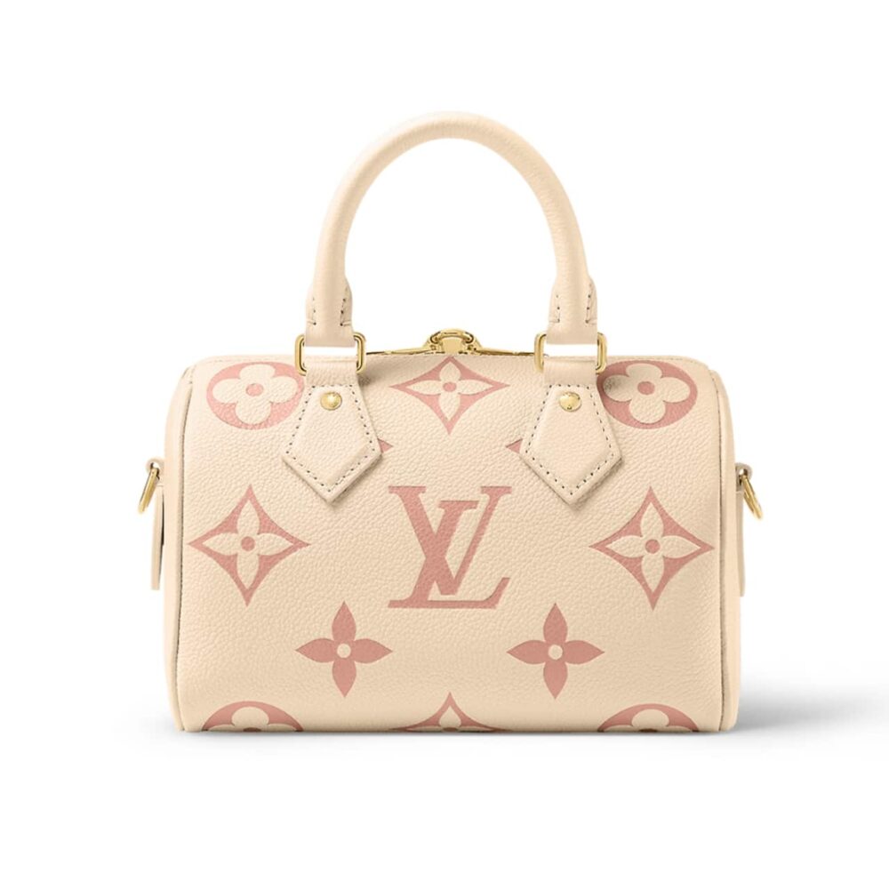 Louis Vuitton Speedy Bandoulière 20 Bag Latte Chamallow 21Cm M46875