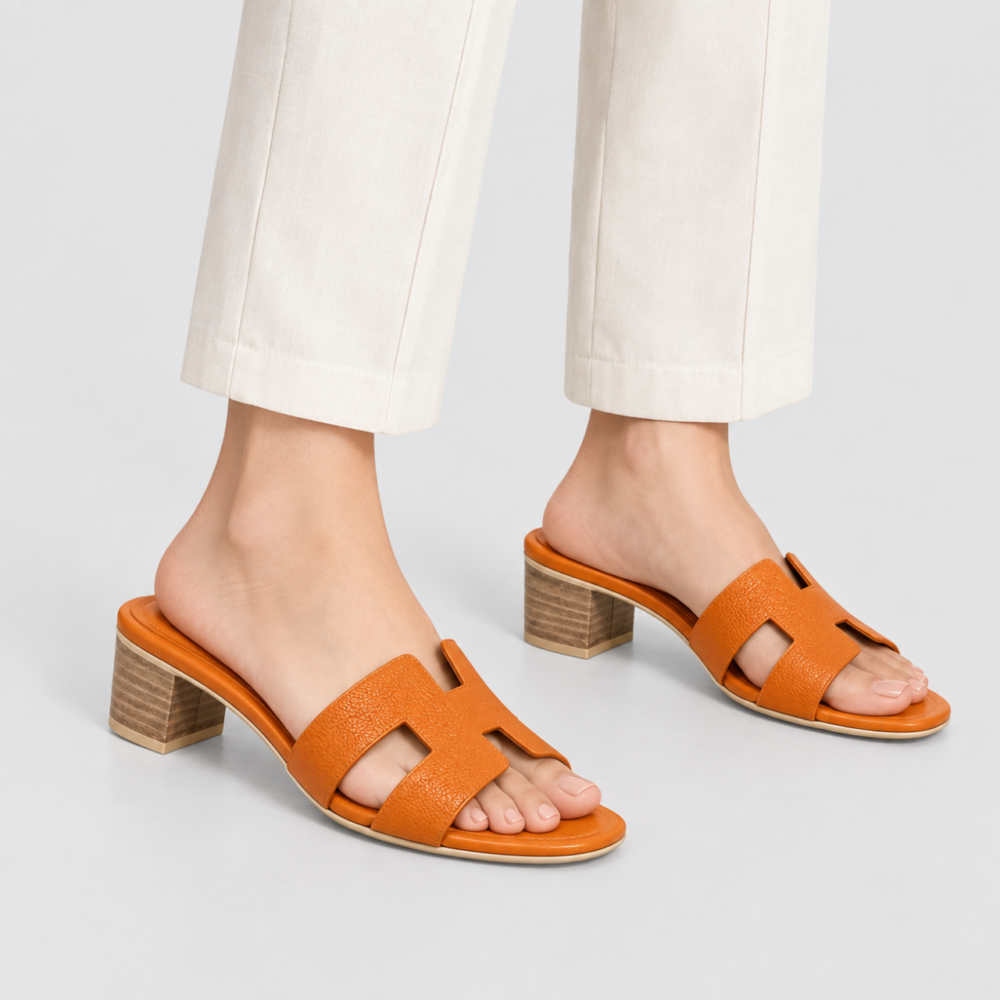 Alternative view of Hermes Oasis Sandals Orange