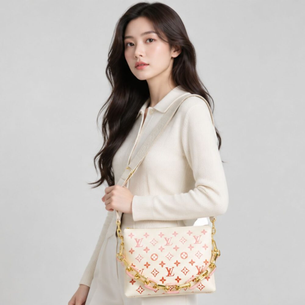 Alternative view of Louis Vuitton Coussin PM Bag Monogram Empreinte Sunrise Aquarelle 27Cm M25110
