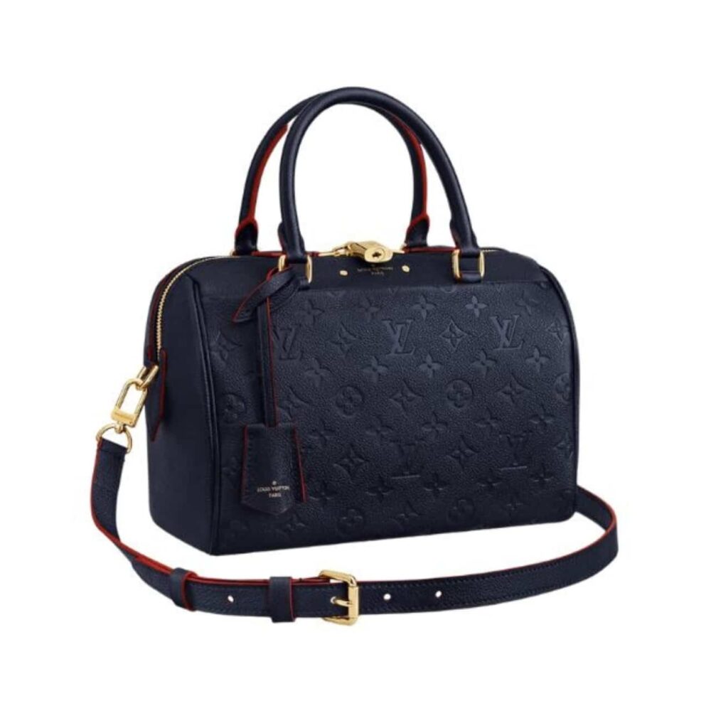 Louis Vuitton Speedy Bandoulière 25 In Monogram Empreinte Navy 25Cm M43501