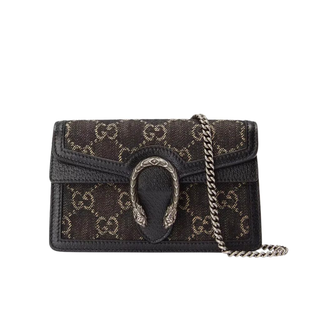 Gucci Dionysus Super Mini Black 16Cm