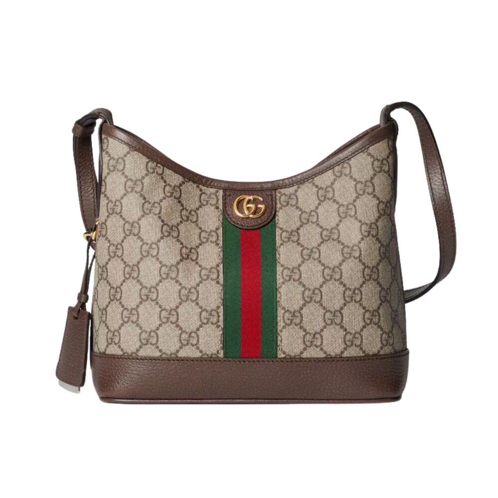 Gucci Ophidia GG Small Shoulder Bag Beige And Ebony 28Cm 781402 96IWG 8745