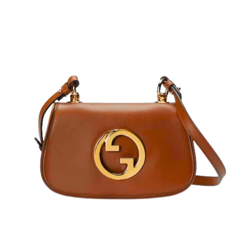 Gucci Blondie Mini Bag Brown 22Cm 698643 UXXAG 2671