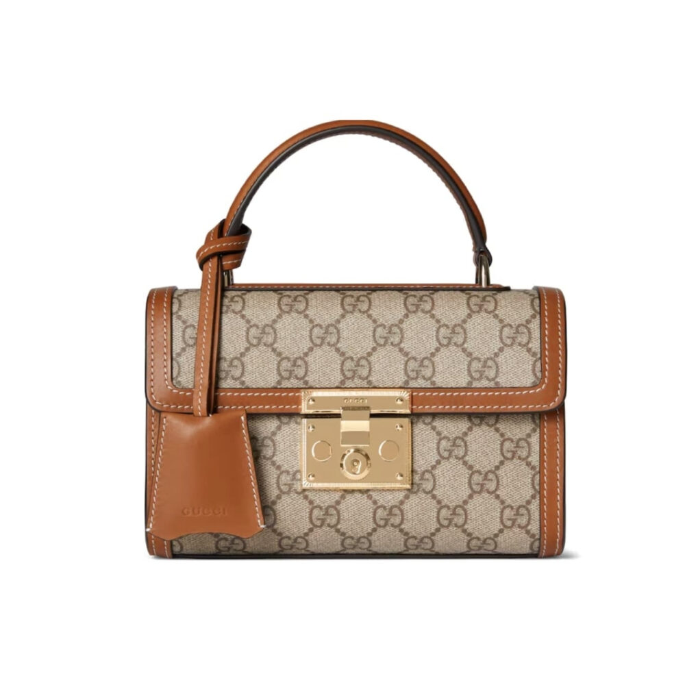 Gucci Padlock Small Top Handle Bag Brown 20Cm 838999 FAD6L 9758