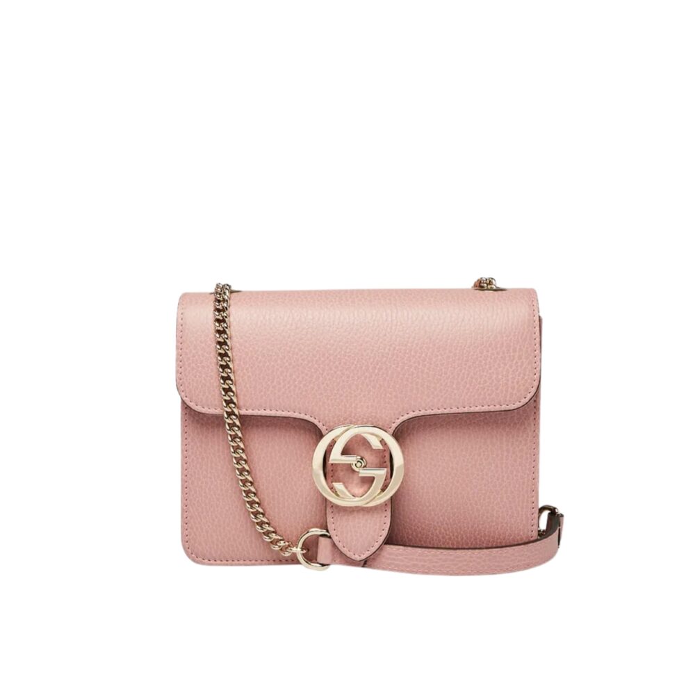 Gucci GG Marmont Shoulder Bag Pink 20Cm