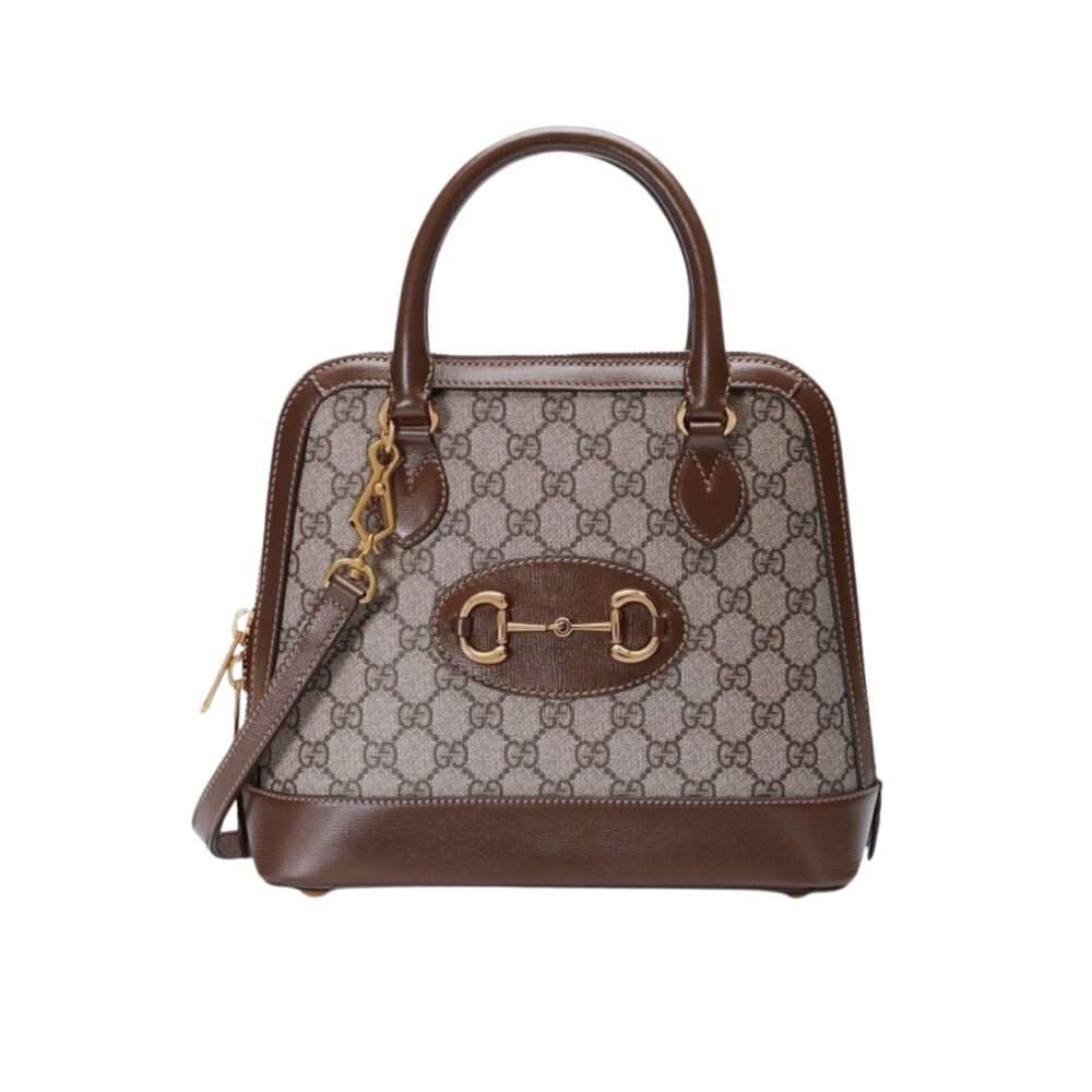 Gucci Horsebit 1955 Beige Dark Brown 20Cm