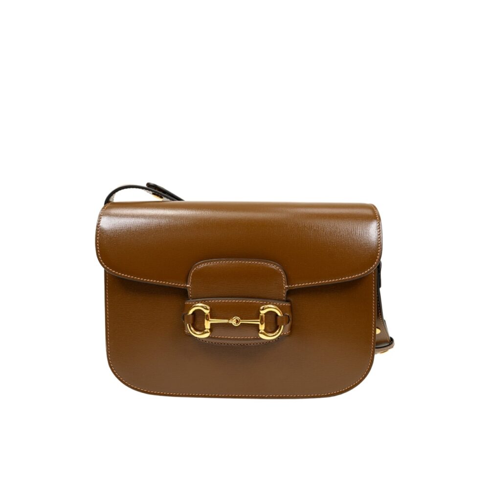 Gucci Horsebit 1955 Shoulder Bag Brown 25Cm 602204 1DB0G 2361