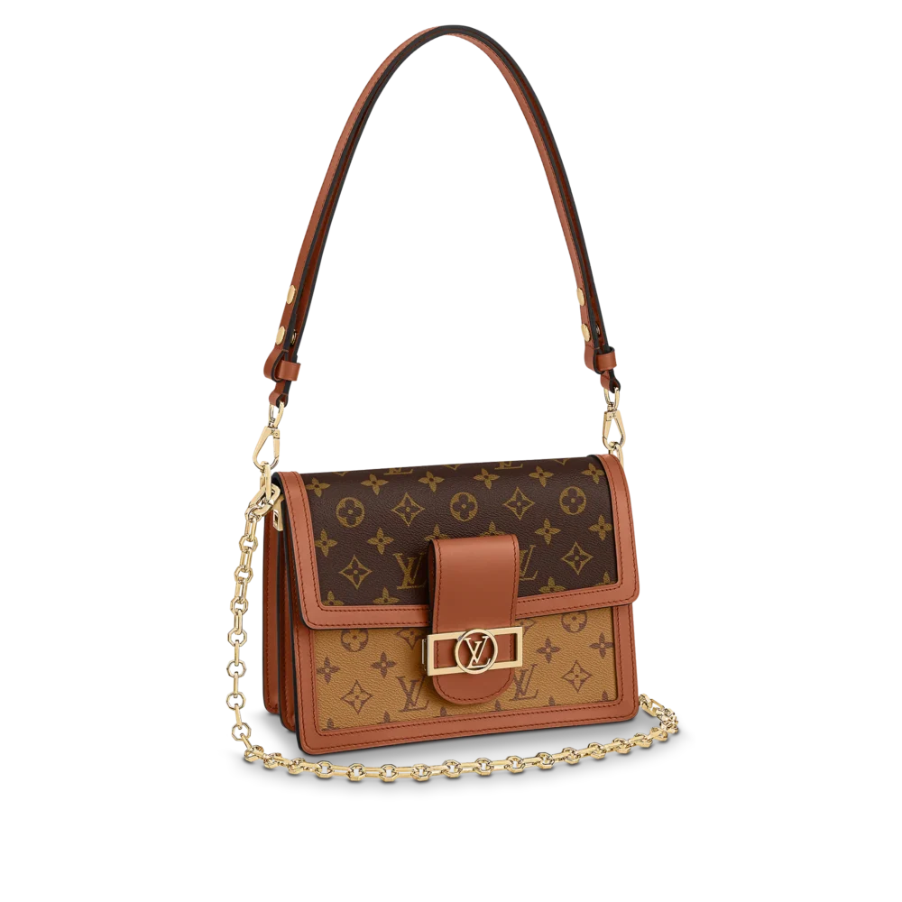 Louis Vuitton Dauphine MM Monogram Brown 25Cm M45958