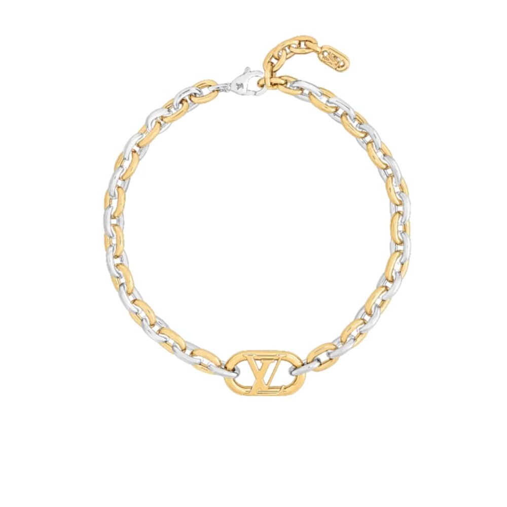 Louis Vuitton Everyday Chain LV Necklace Gold And Silver