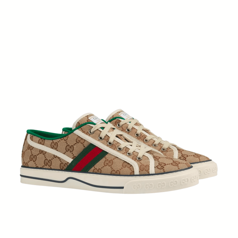 Gucci Tennis 1977 Sneaker Beige Abony 606111 HVK20 9766
