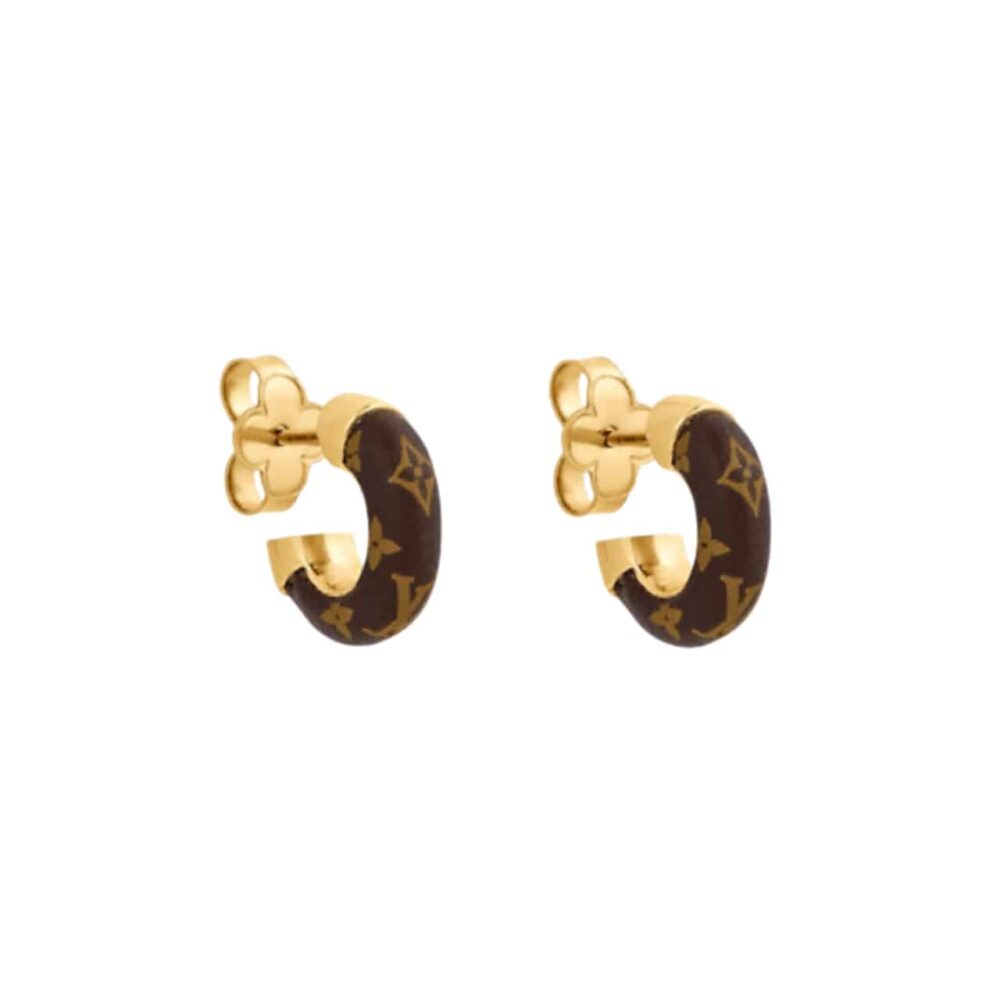 Louis Vuitton Wild Mini Hoop Earrings M00474
