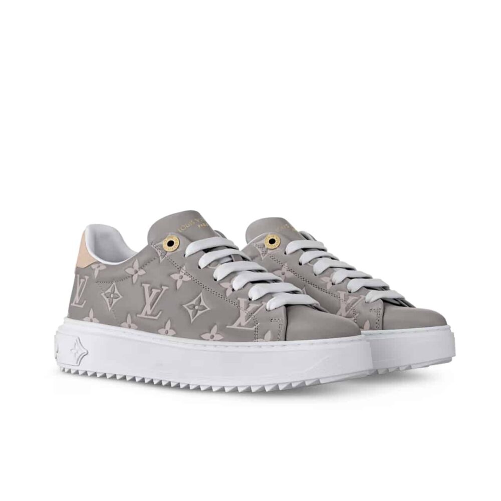 Louis Vuitton Time Out Sneaker Grey 1AGUVW