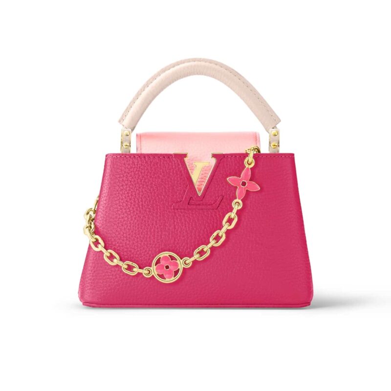 Louis Vuitton Capucines Dark Pink 27Cm M20845