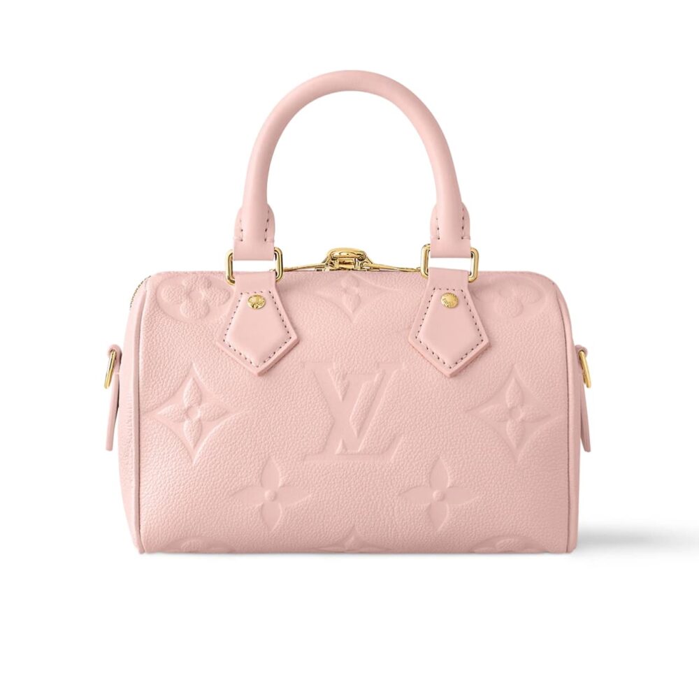 Louis Vuitton Speedy Bandoulière 20 Monogram Pink 20Cm M47136