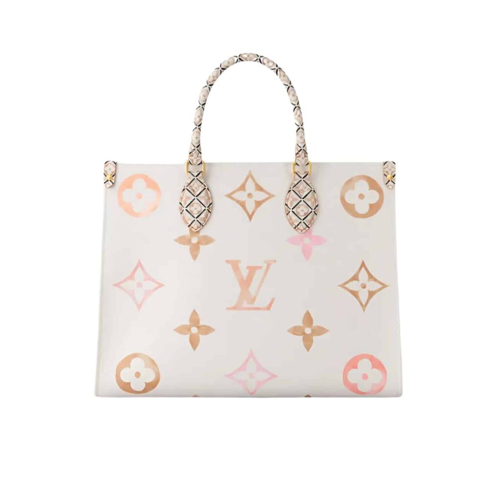 Louis Vuitton Lv By The Pool Onthego PM Yellow 25Cm M22975