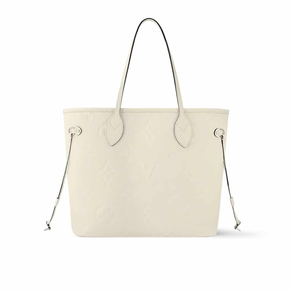 Louis Vuitton Neverfull MM Crème Beige 31Cm M46676