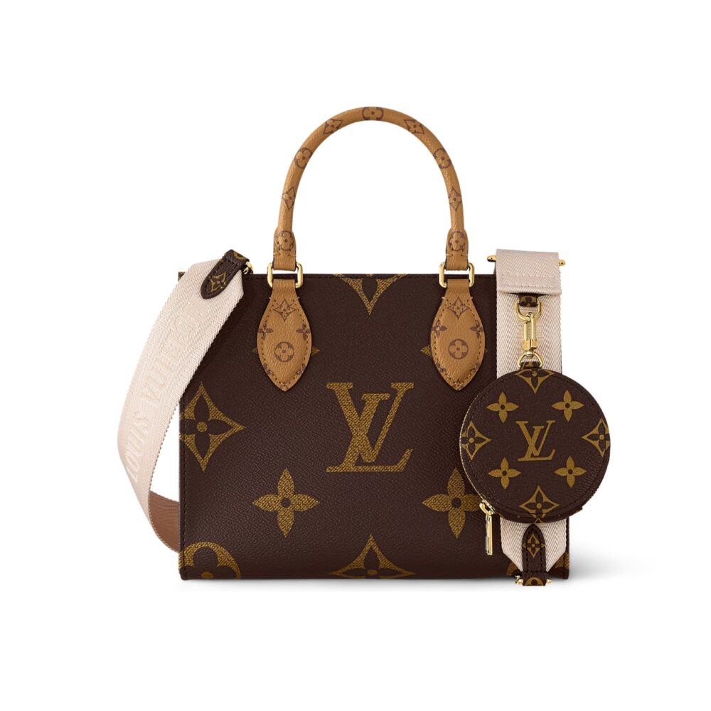 Louis Vuitton Onthego PM Brown 25Cm M46373