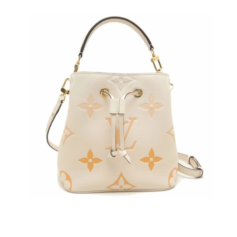 Louis Vuitton Neonoe BB Monogram Latte And Orange 25Cm