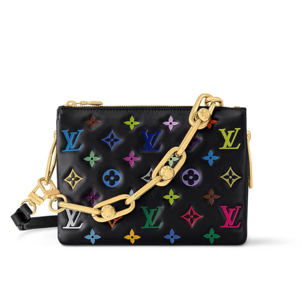 Louis Vuitton x Murakami Coussin BB Multicolored Black 28Cm M13232