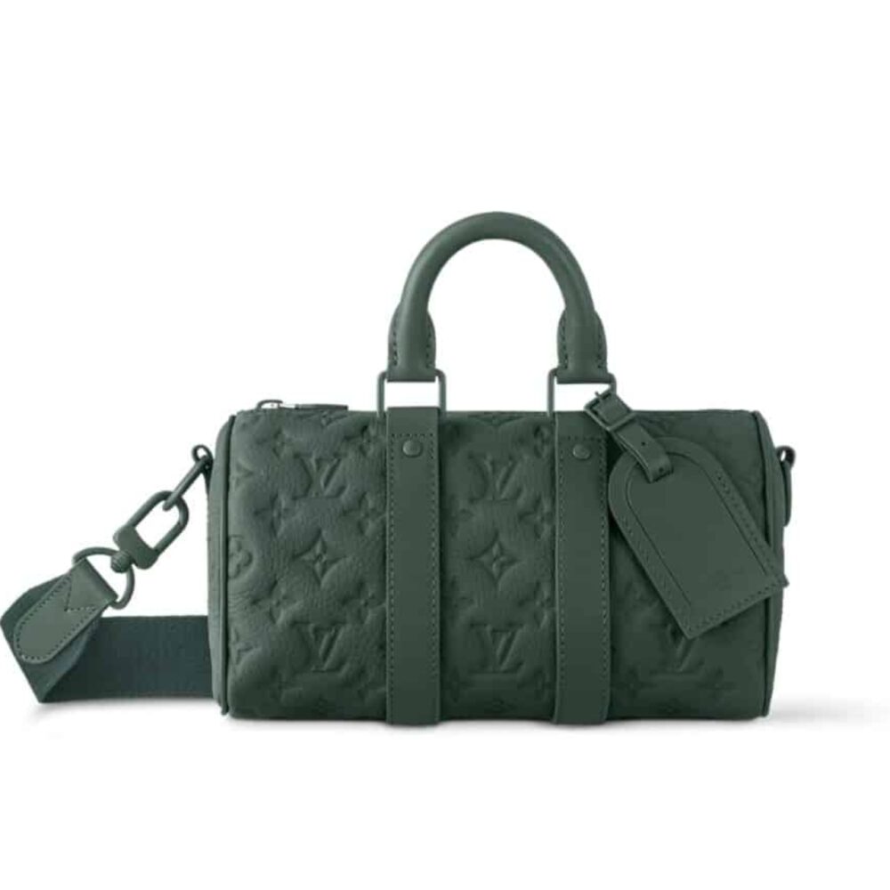 Louis Vuitton Keepall Bandoulière Dark Green 25Cm M24432