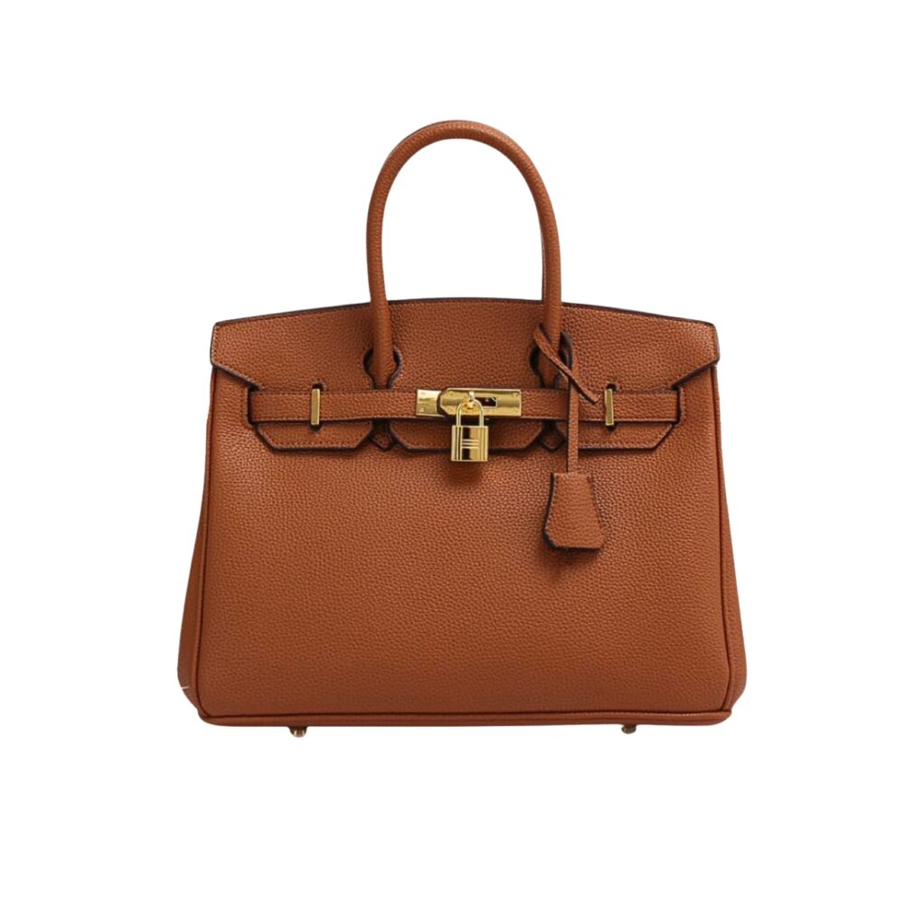 Hermes Birkin 25 Handbag Gold Brown 25Cm