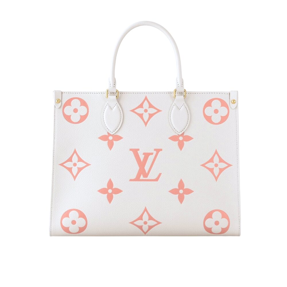 Louis Vuitton Onthego MM Bag Rose Trianon Pink 35Cm M21575