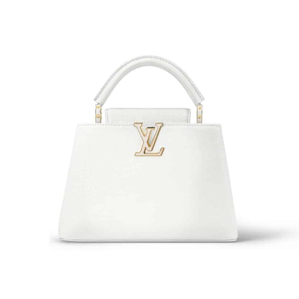 Louis Vuitton Capucines BB Snow White 27Cm M55832