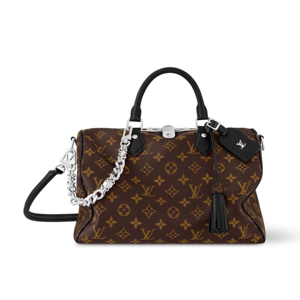 Louis Vuitton Speedy Soft 30 Dark Brown 30Cm M12243