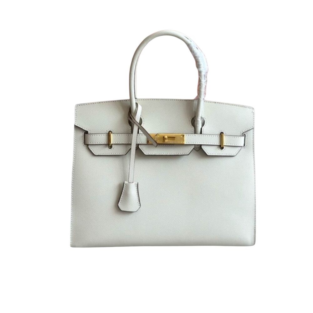 Hermes Birkin 30 Handbag White 30Cm