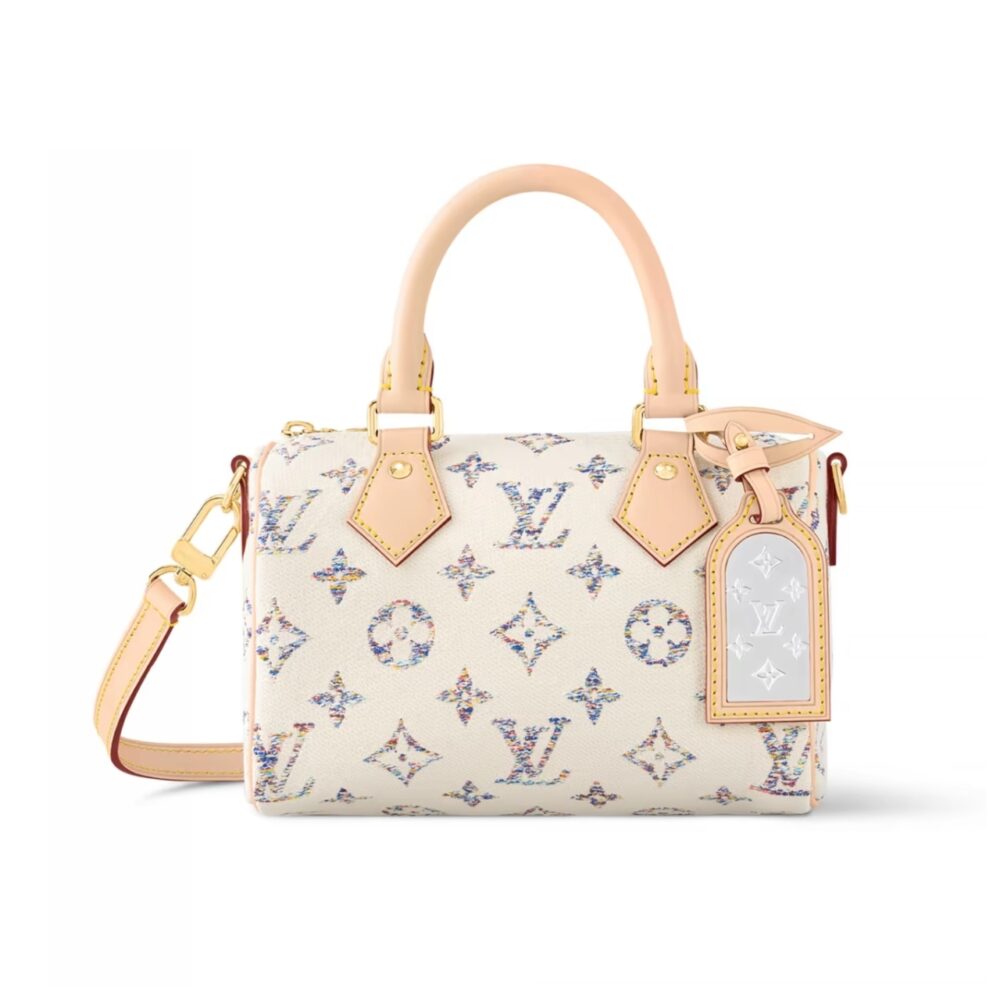 Louis Vuitton Speedy Bandoulière 20 Multicolor Beige 20Cm M24709