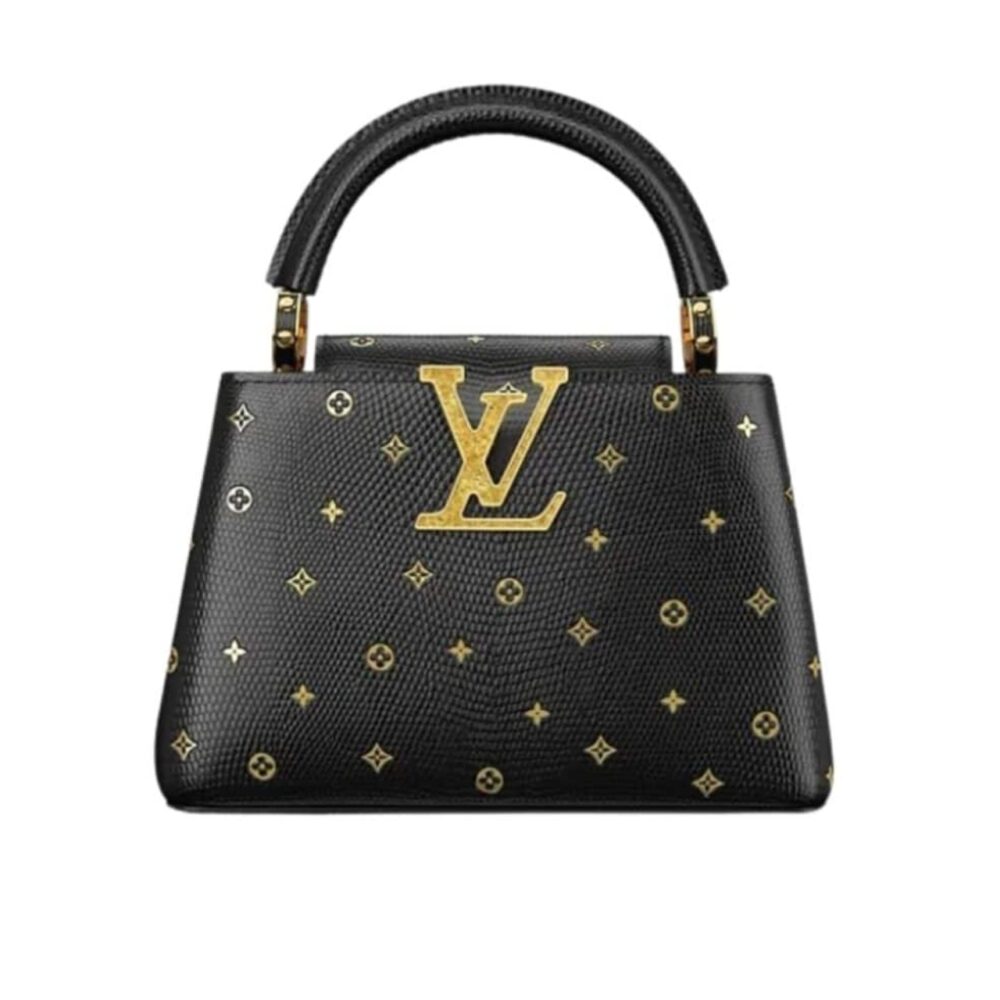 Louis Vuitton Capucines Mini Black 20Cm