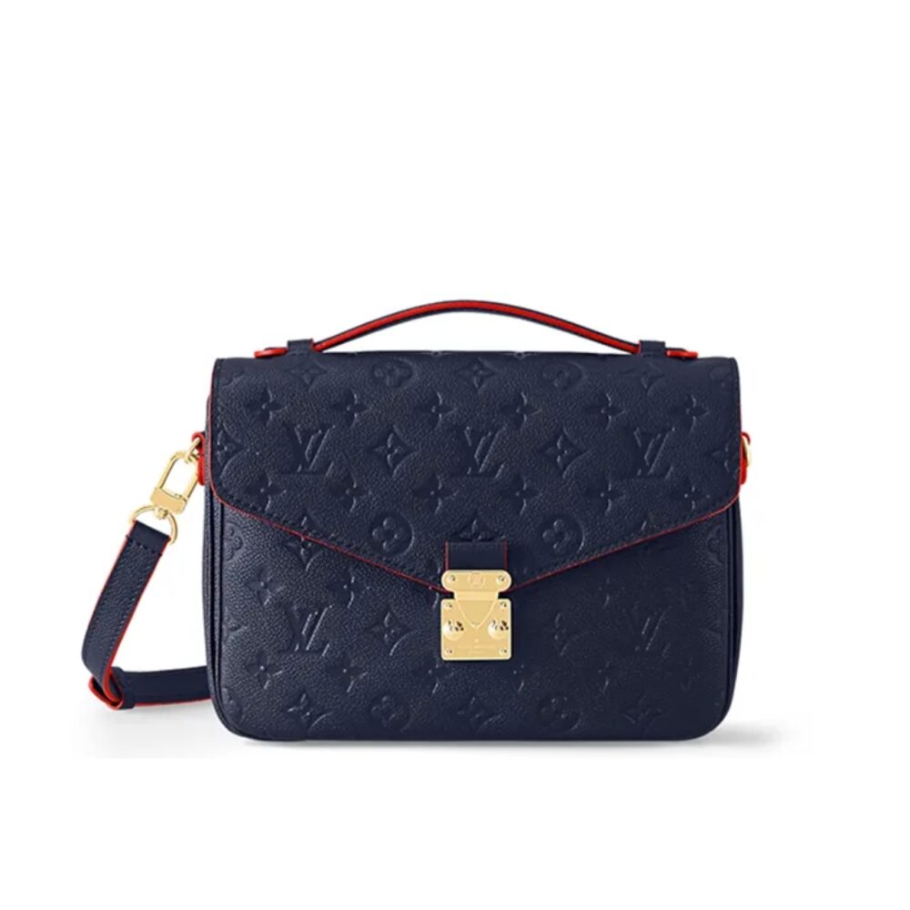 Louis Vuitton Pochette Metis Dark Blue 25Cm M44071
