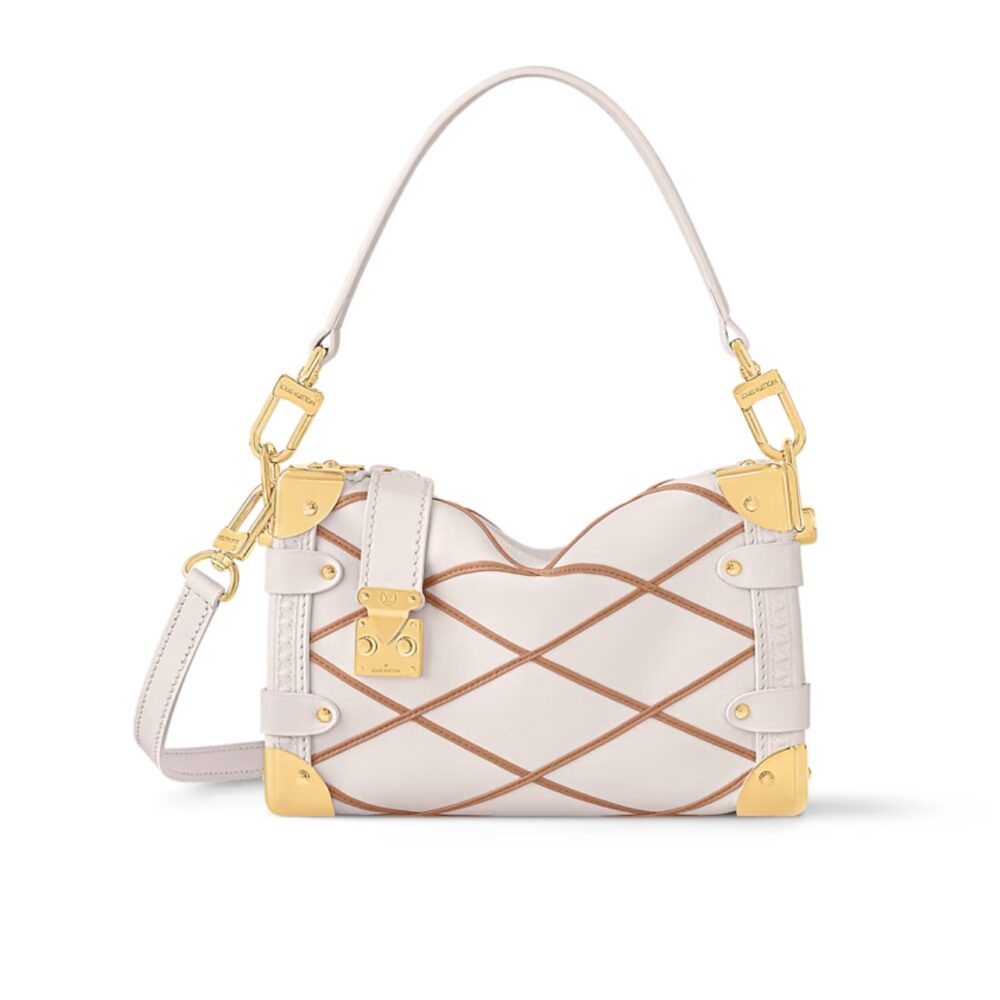 Louis Vuitton Side Trunk PM Creme Noisette 18Cm M25216