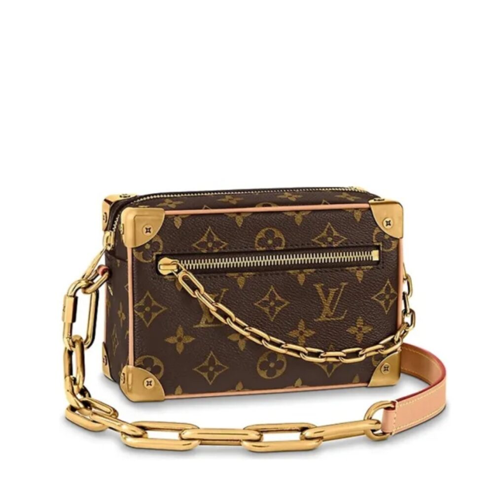 Louis Vuitton Mini Soft Trunk Monogram Brown 18Cm
