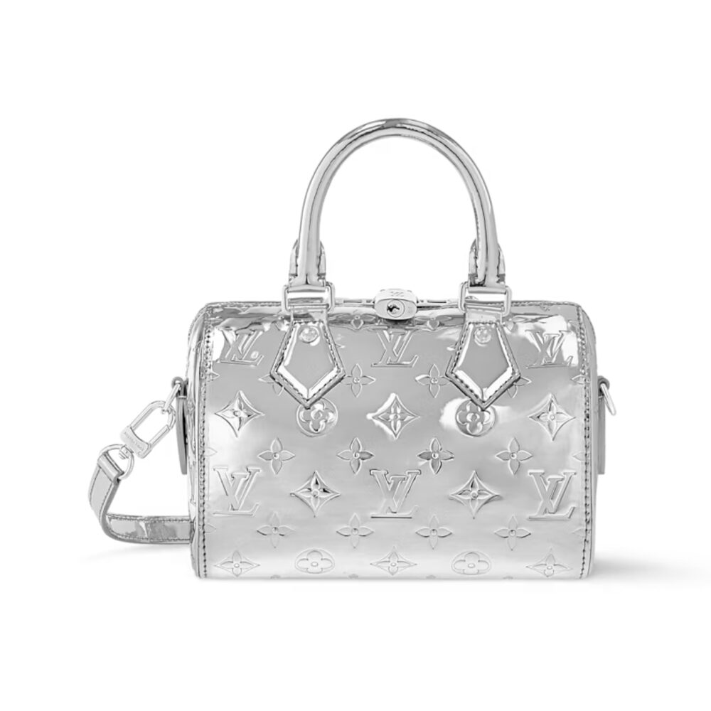 Louis Vuitton Speedy Bandoulière 20 Silver 20Cm M11987