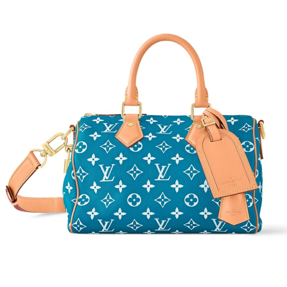 Louis Vuitton Speedy P9 Bandoulière 25 Blue 40Cm M24424