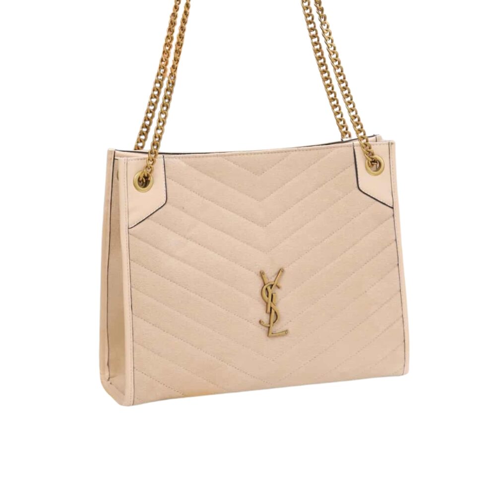 Saint Laurent Medium Niki Shopping Bag Beige 33Cm