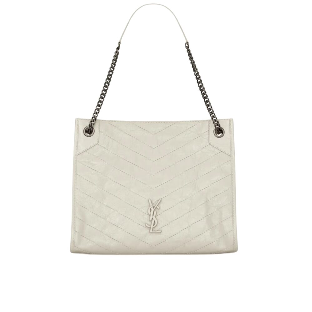Saint Laurent Medium Niki Shopping Bag White 32Cm