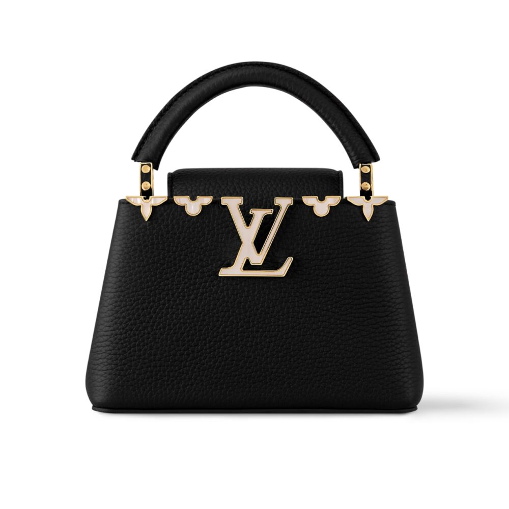 Louis Vuitton Capucines Mini Black 20Cm M11342