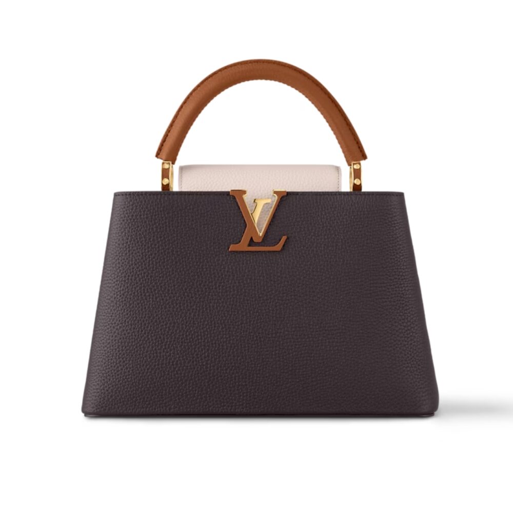 Louis Vuitton Capucines MM Bag Brown 27Cm M20581