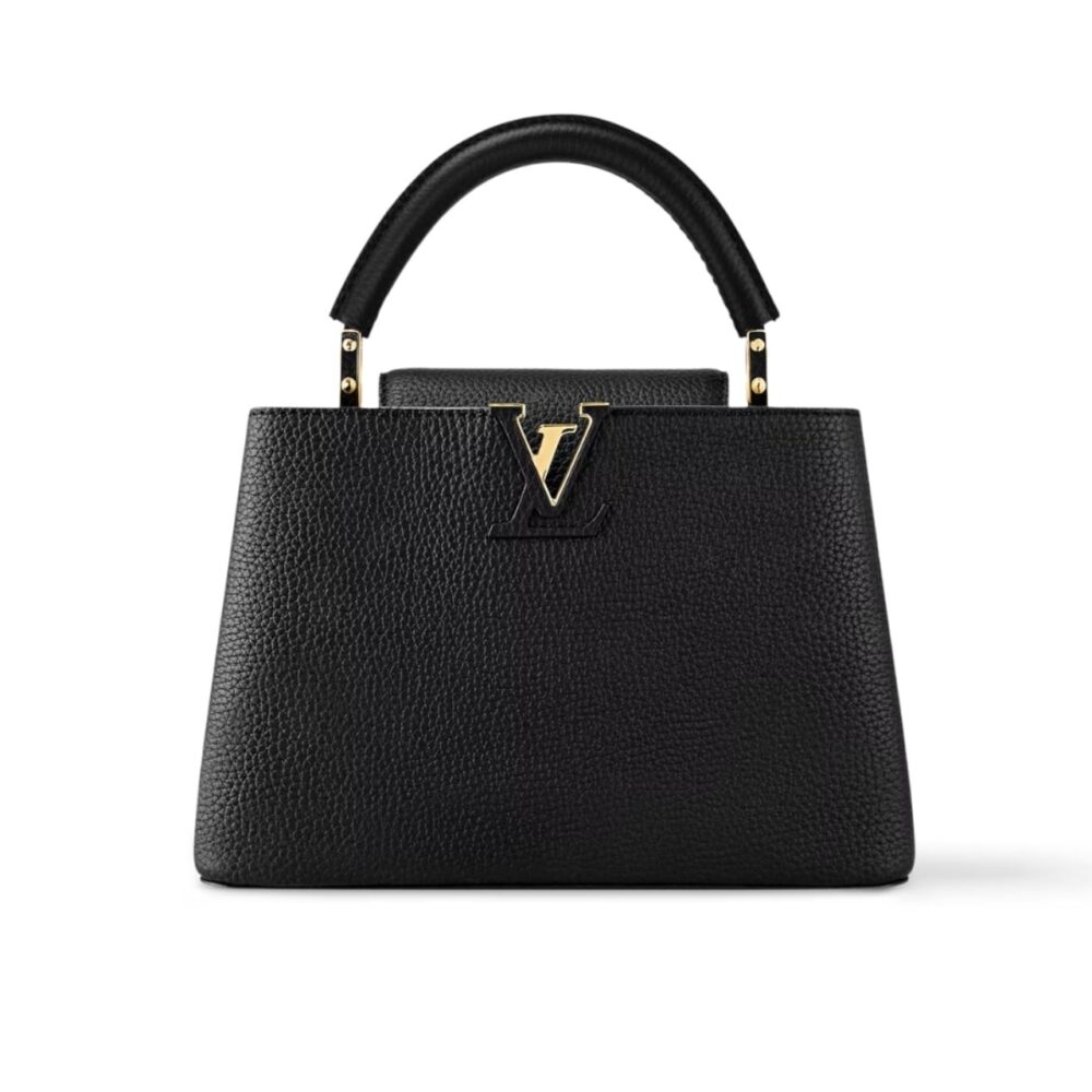 Louis Vuitton Capucines BB Bag Black 27Cm M94755