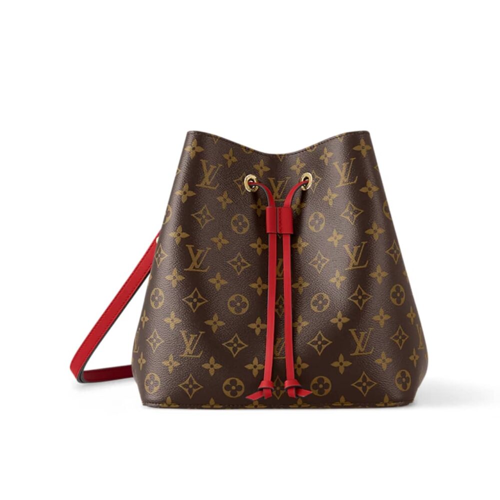 Louis Vuitton Neonoe MM Bag Red 26Cm M44021