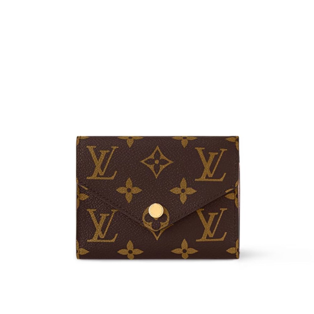 Louis Vuitton Victorine Wallet Monogram Rose Pink 12Cm M62360