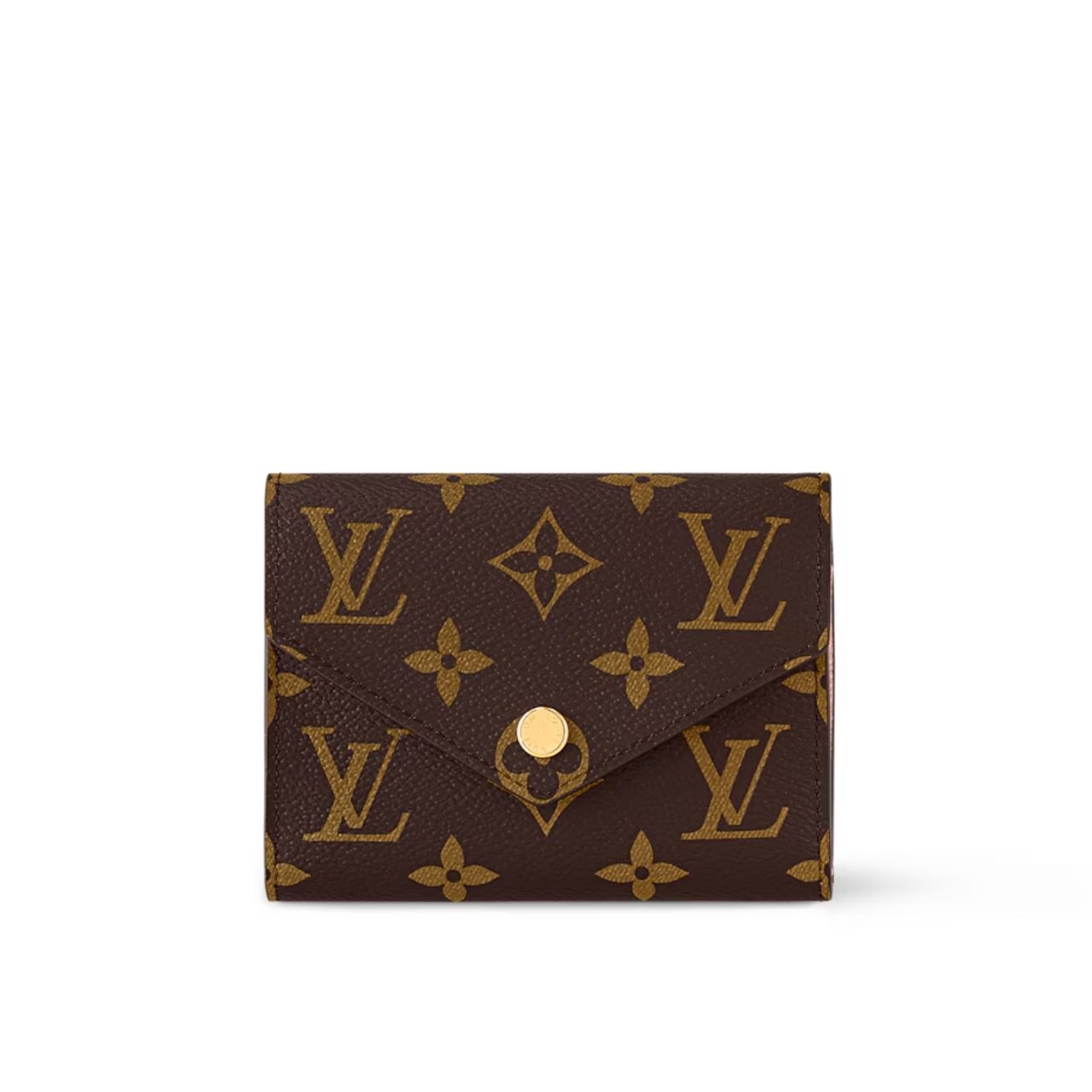 Louis Vuitton Victorine Wallet Monogram Rose Pink 12Cm M62360