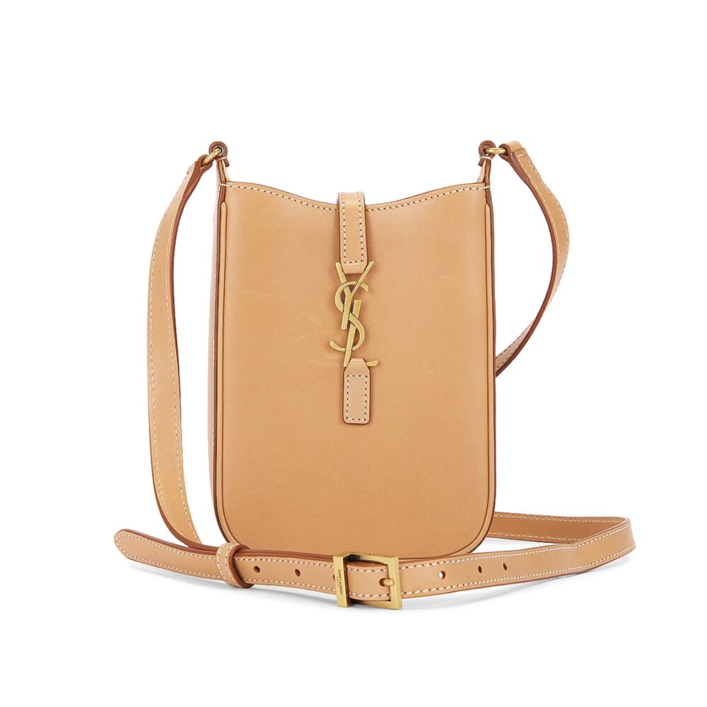 Saint Laurent Le 5 À 7 Mini Vertical Brown 18Cm 735214BWR6W2725