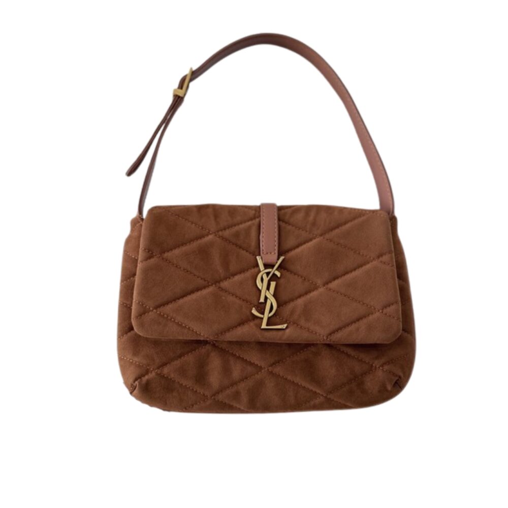 Saint Laurent Le 5 À 7 Hobo Bag Brown 27Cm