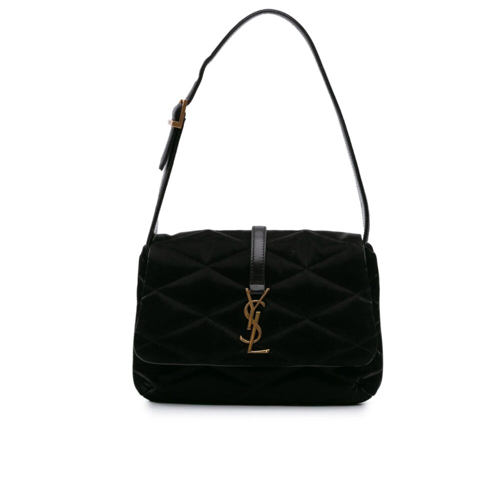Saint Laurent Le 5 À 7 Hobo Bag Black 27Cm