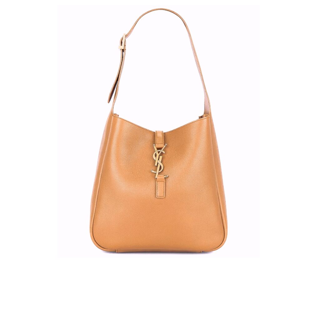 Saint Laurent 5 À 7 Soft Small Hobo Bag In Smooth Beige 27Cm